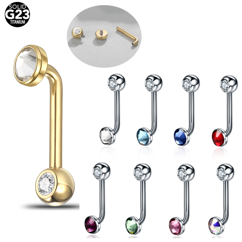 Body Jewelry Vch - 1PC Implant Grade Titanium Christina Piercing