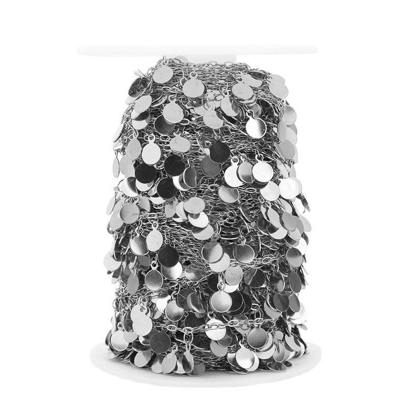 Body Jewelry Usa - 1 Meter Stainless Steel 6mm Disc