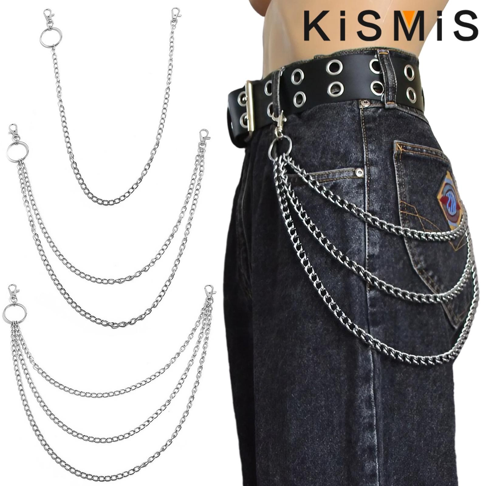 Body Jewelry For Men - KISMIS 1PC Punk Street keychain trousers