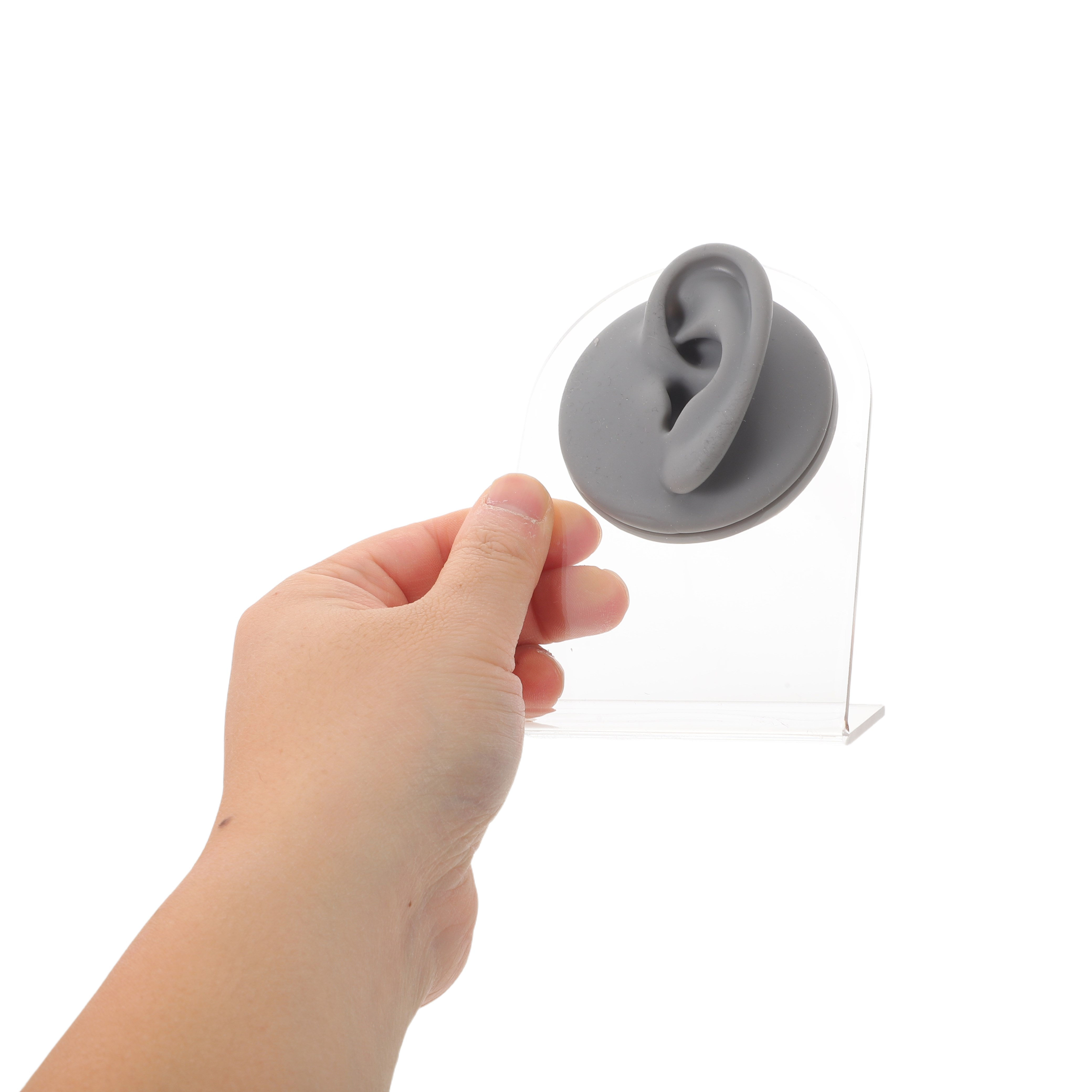 Body Jewelry Storage - Artificial Ear Display for Earring Piercing