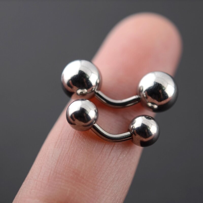 Body Jewelry Vch - 1 Piece Big Ball 316L Externally