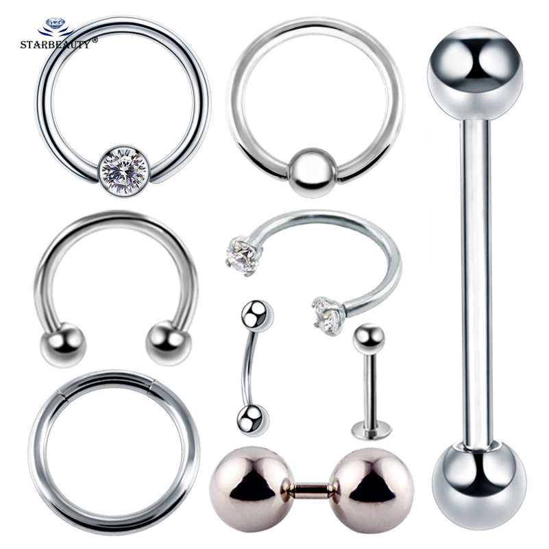 Body Jewelry Vch - 2pcs Multipurpose BCR Face Piercing Helix