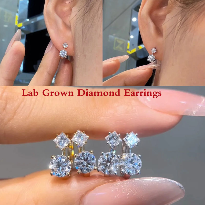 Body Jewelry Vch - 0.5ct Each Round Cut & 0.2ct