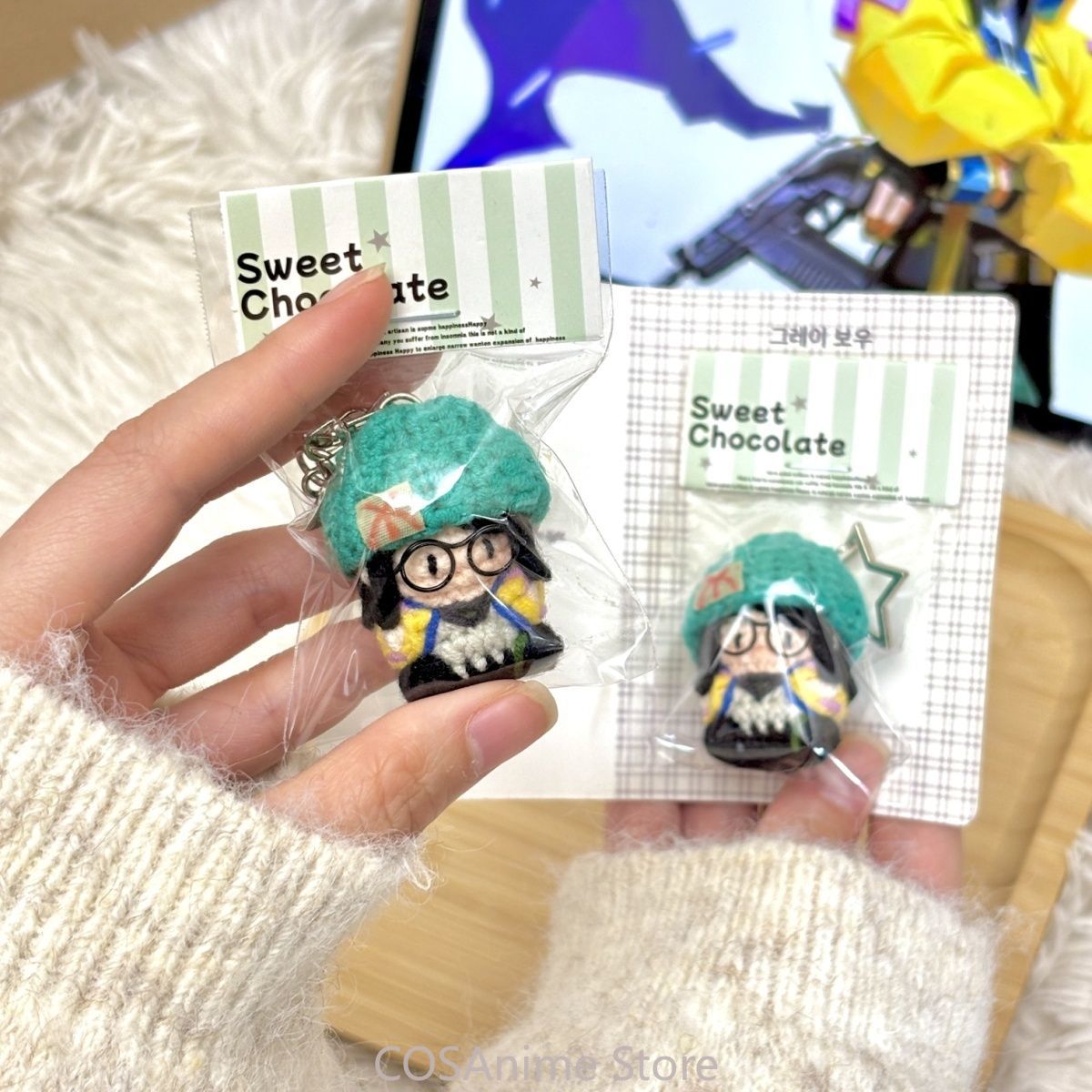 Body Jewels - VALORANT Killjoy Game Cosplay Knit Body
