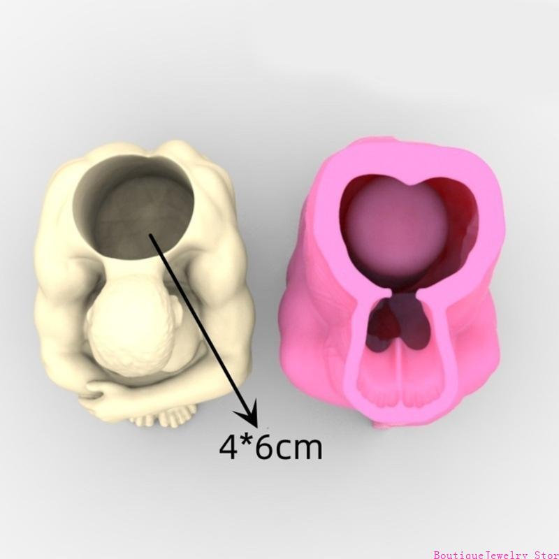 E1PE Candles Holder Resin Mold - Body Jewelry Storage 评论和价格