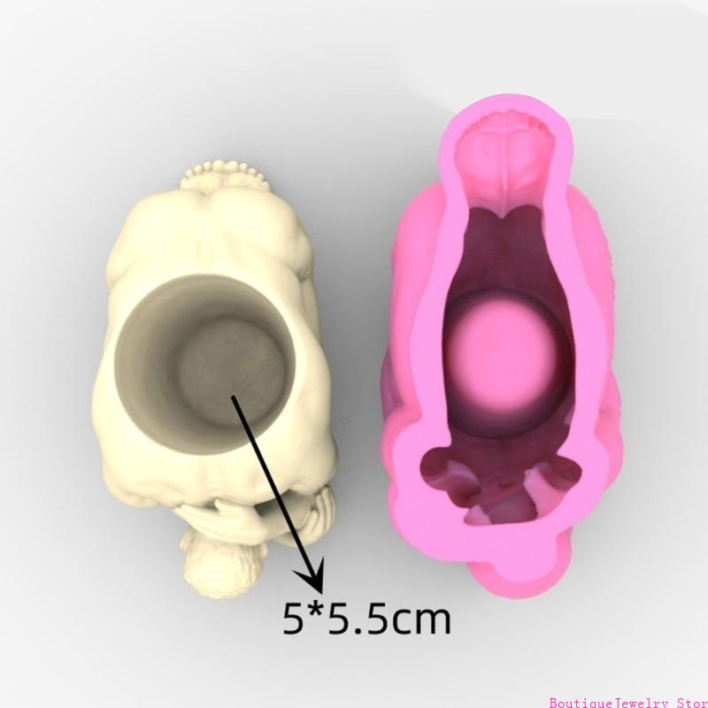 E1PE Candles Holder Resin Mold - Body Jewelry Storage 评论和价格