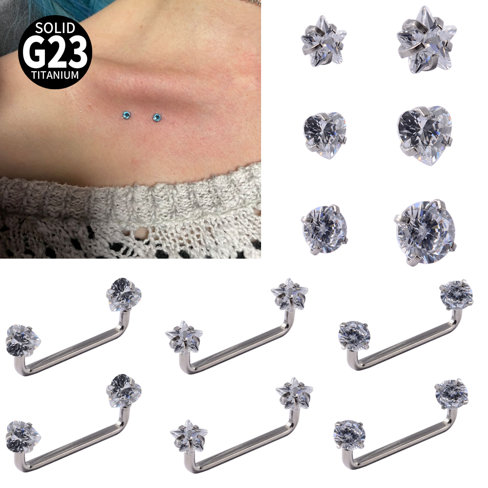 3-1PCS Implant Grade Titanium  - Dermal Anchor Top 评论和价格
