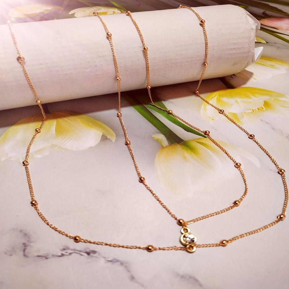 Belly Chain - Dainty CZ Body J - Body Jewelry Gold Plated 评论和价格