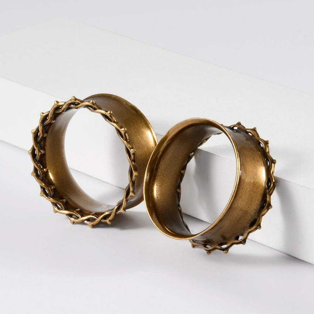 Vintage Round Thistles&thorns  - Body Jewelry Threadless 评论和价格