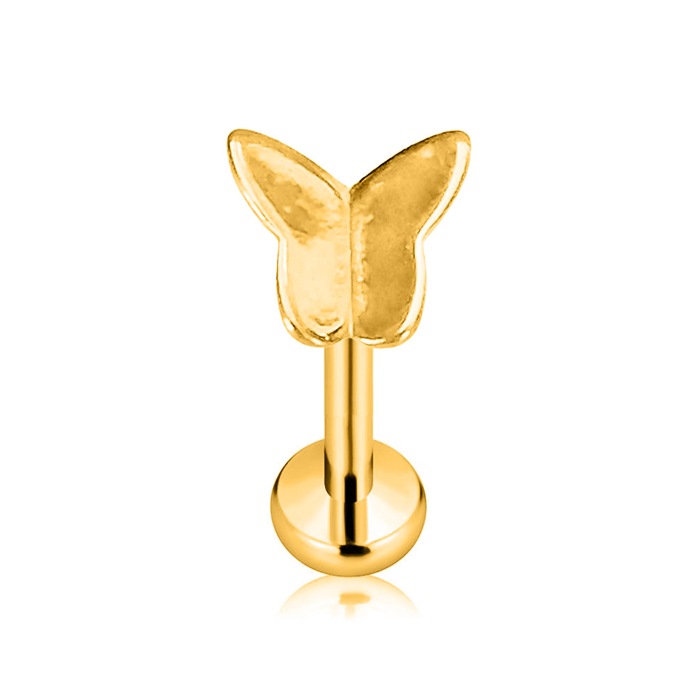 ASTM F136 G23 Titanium Flower  - Body Jewelry Threadless 评论和价格