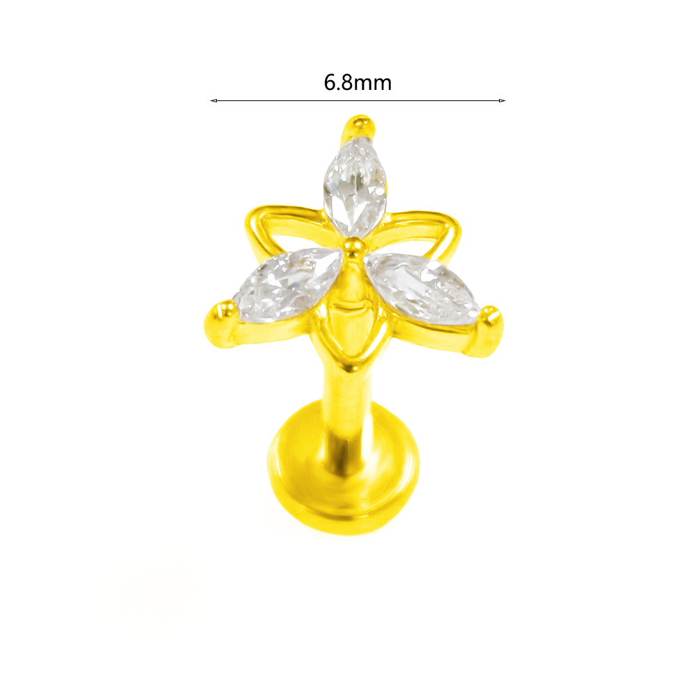 ASTM F136 G23 Titanium Pendant - Body Jewelry Threadless 评论和价格