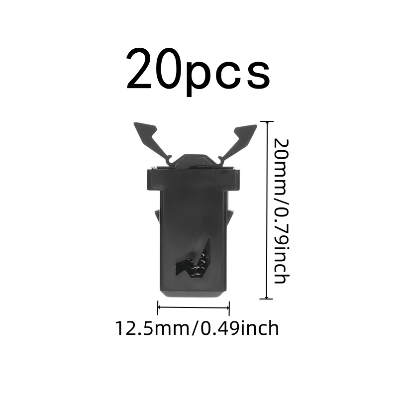 20 pcs Spring Snap Buttons, Bl - Body Jewelry Universe 评论和价格