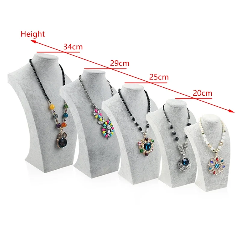 Velvet Portrait Necklace Displ - Body Jewelry Display Ideas 评论和价格