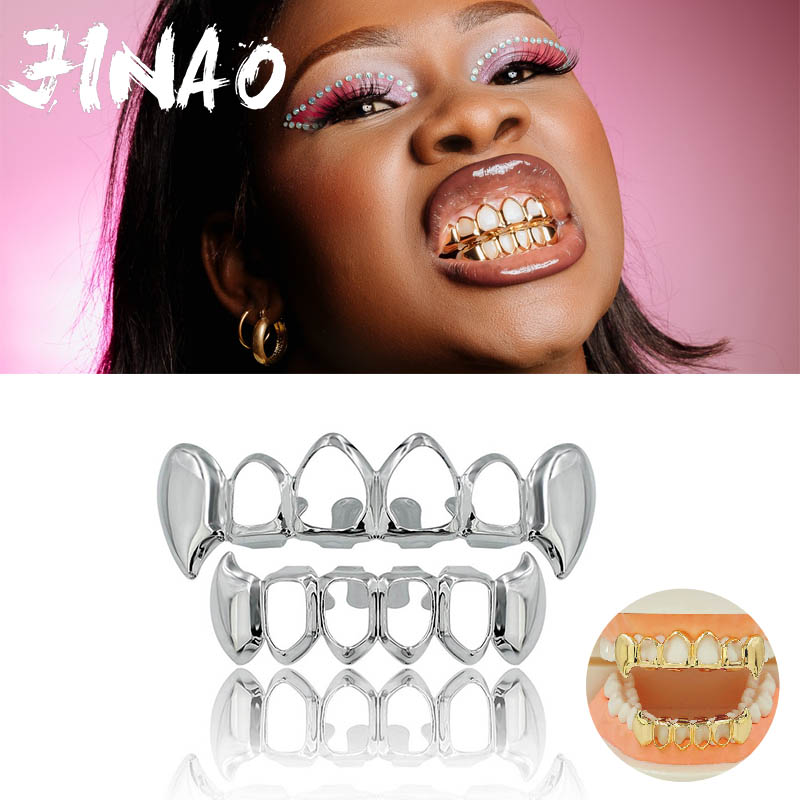 JINAO NEW 2024 Hip Hop Vampire - Body Jewelry For Men 评论和价格