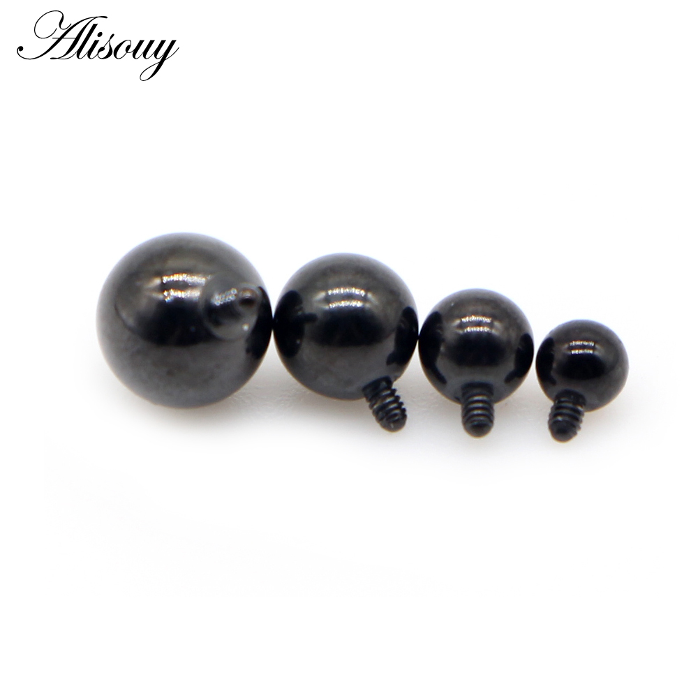 Alisouy 2PCS 3/4/5/6mm 16G Sta - Dermal Anchor Top 评论和价格
