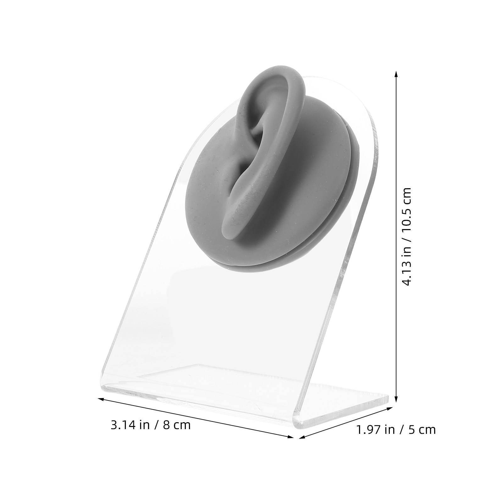 Artificial Ear Display for Ear - Body Jewelry Storage 评论和价格