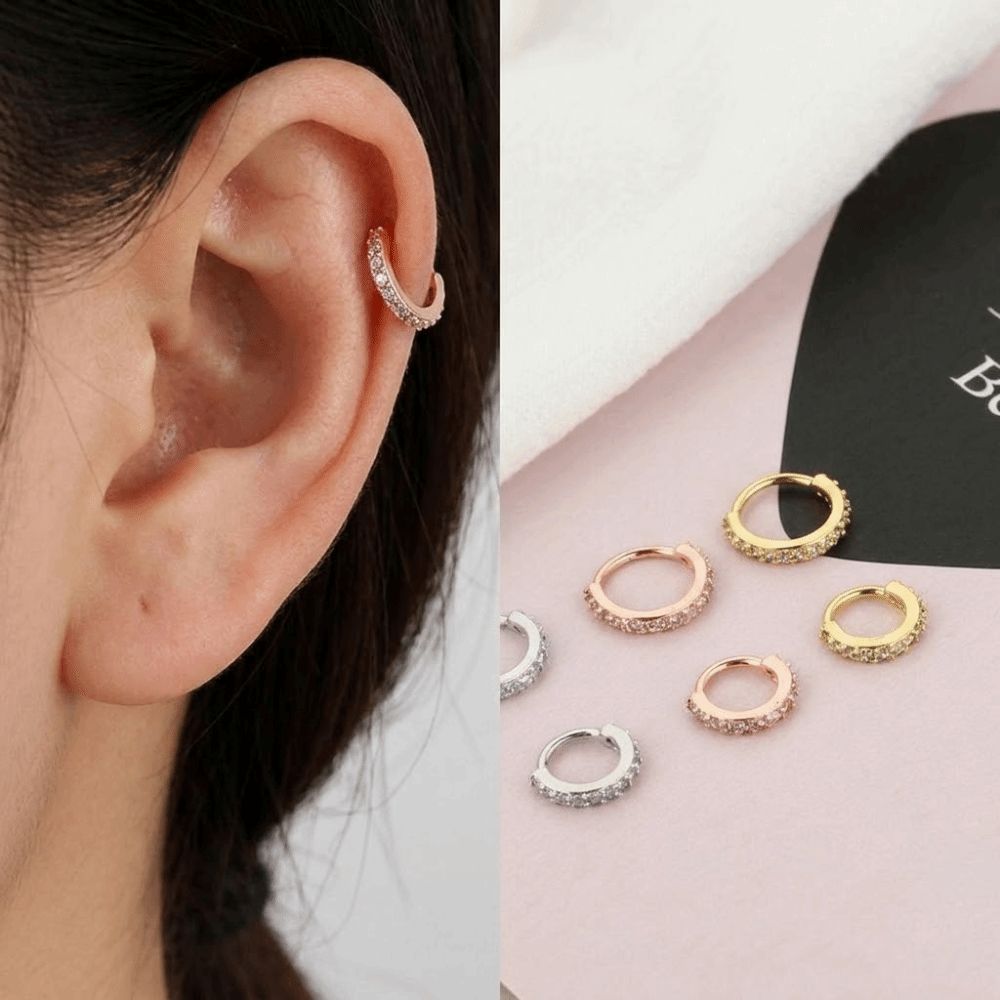 Punk Round Cubic Zircon Nose R - Body Jewelry Europe 评论和价格