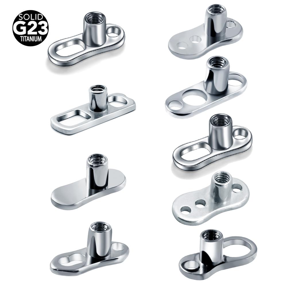 10pcs/lot G23 Titanium Micro D - Dermal Anchor Top 评论和价格