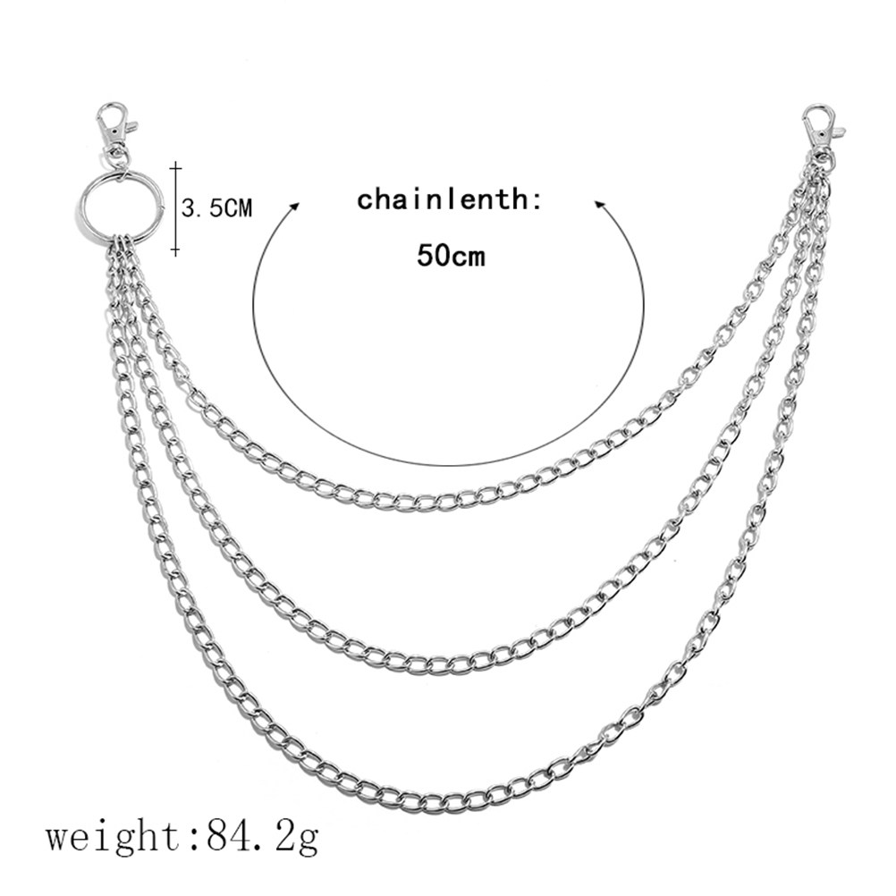 1Pcs Trousers Chain Metal 3 La - Body Jewelry Universe 评论和价格