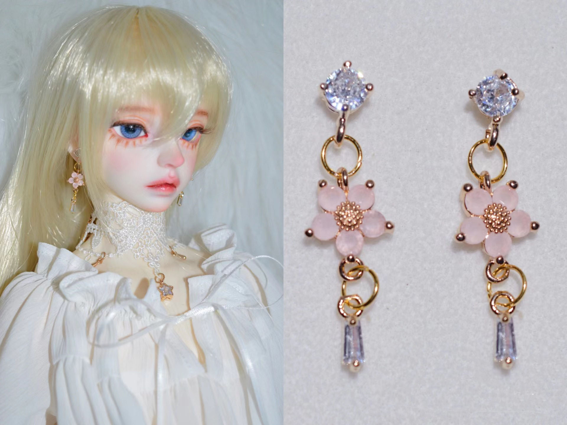 1/3 BJD Doll Earrings Uncle Un - Body Jewelry Universe 评论和价格
