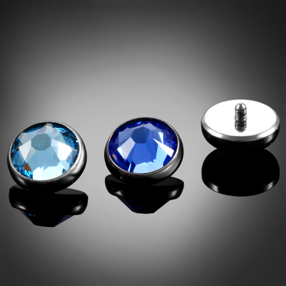 1PC G23 Titanium Dermal Anchor - Dermal Anchor Top 评论和价格