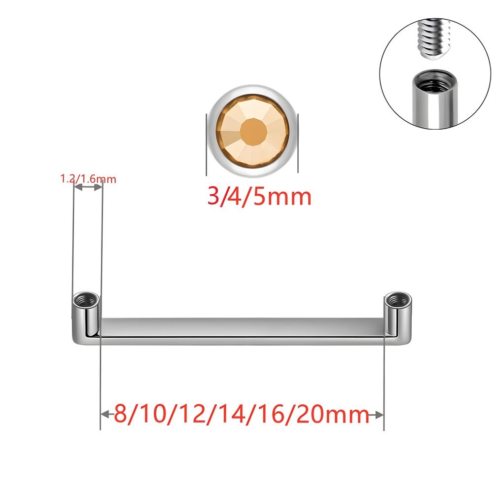 ASTM F136 Titanium Dermal Anch - Dermal Anchor Top 评论和价格