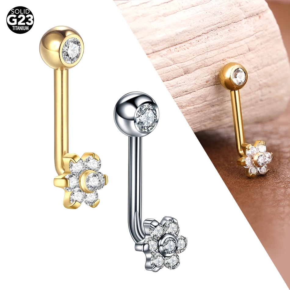 10pcs/lot Titanium Zircon Chri - Body Jewelry Vch 评论和价格