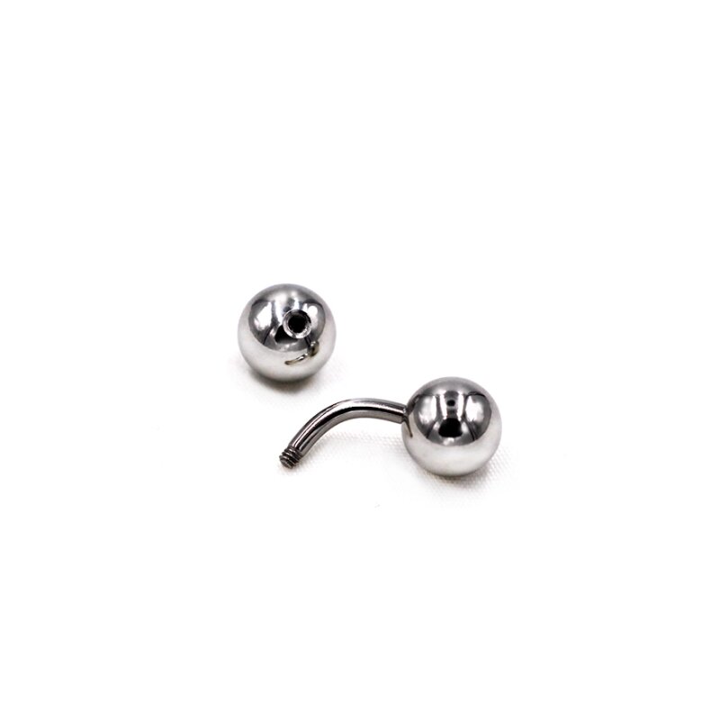 1 Piece Big Ball 316L External - Body Jewelry Vch 评论和价格