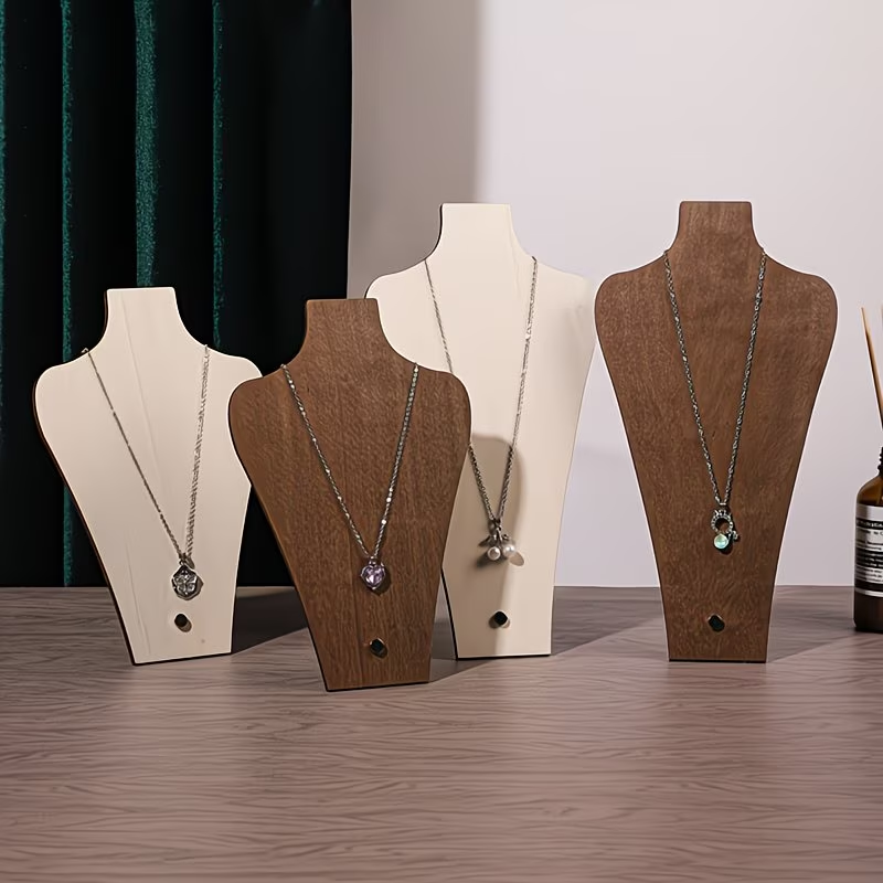 Walnut Wood Detachable Mannequ - Body Jewelry Display Ideas 评论和价格