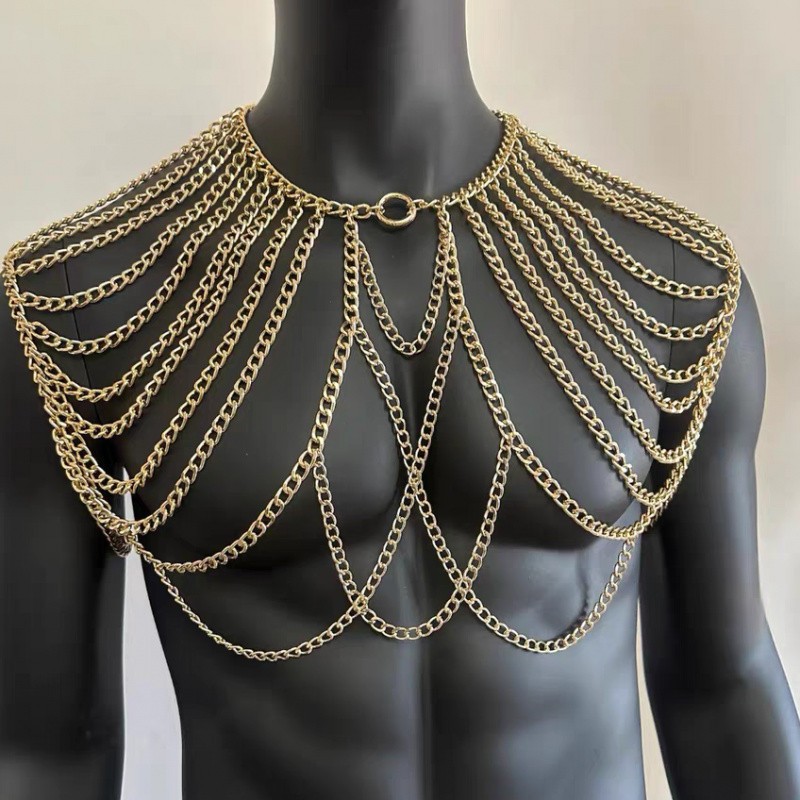 Body Chain for Men Jewelry Lan - Body Jewelry For Men 评论和价格