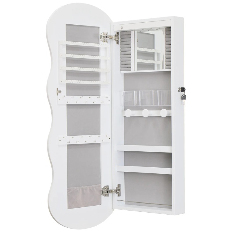European simple, wooden full-b - Body Jewelry Storage 评论和价格