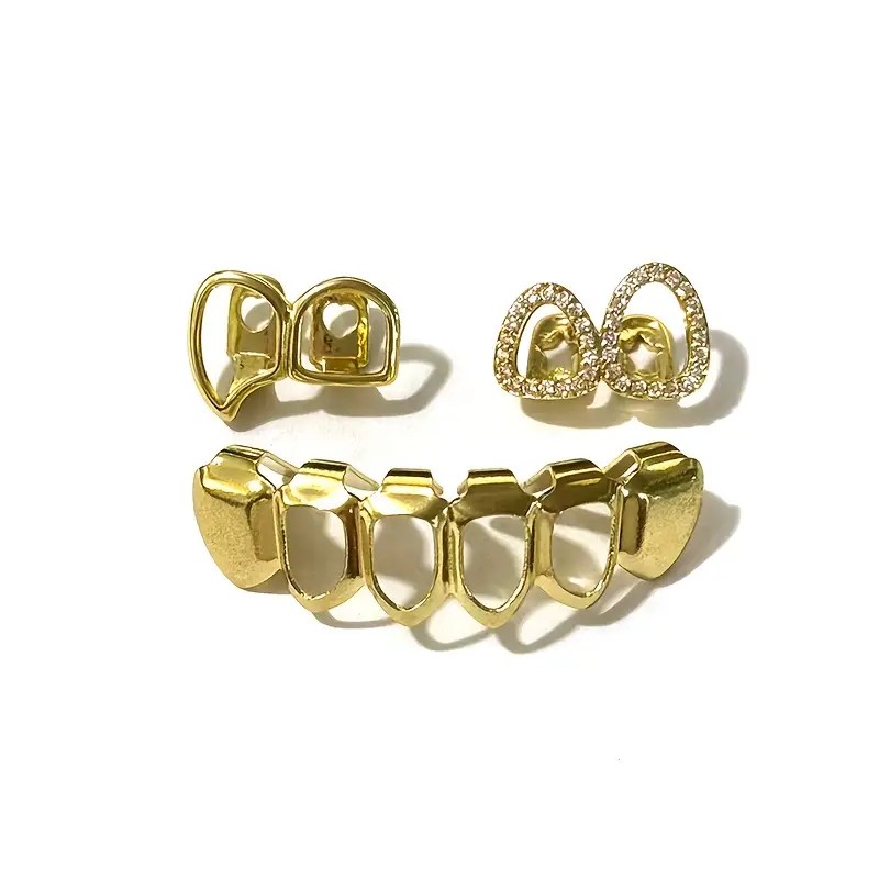 A Set of Hip-Hop Double Hollow - Body Jewelry For Men 评论和价格