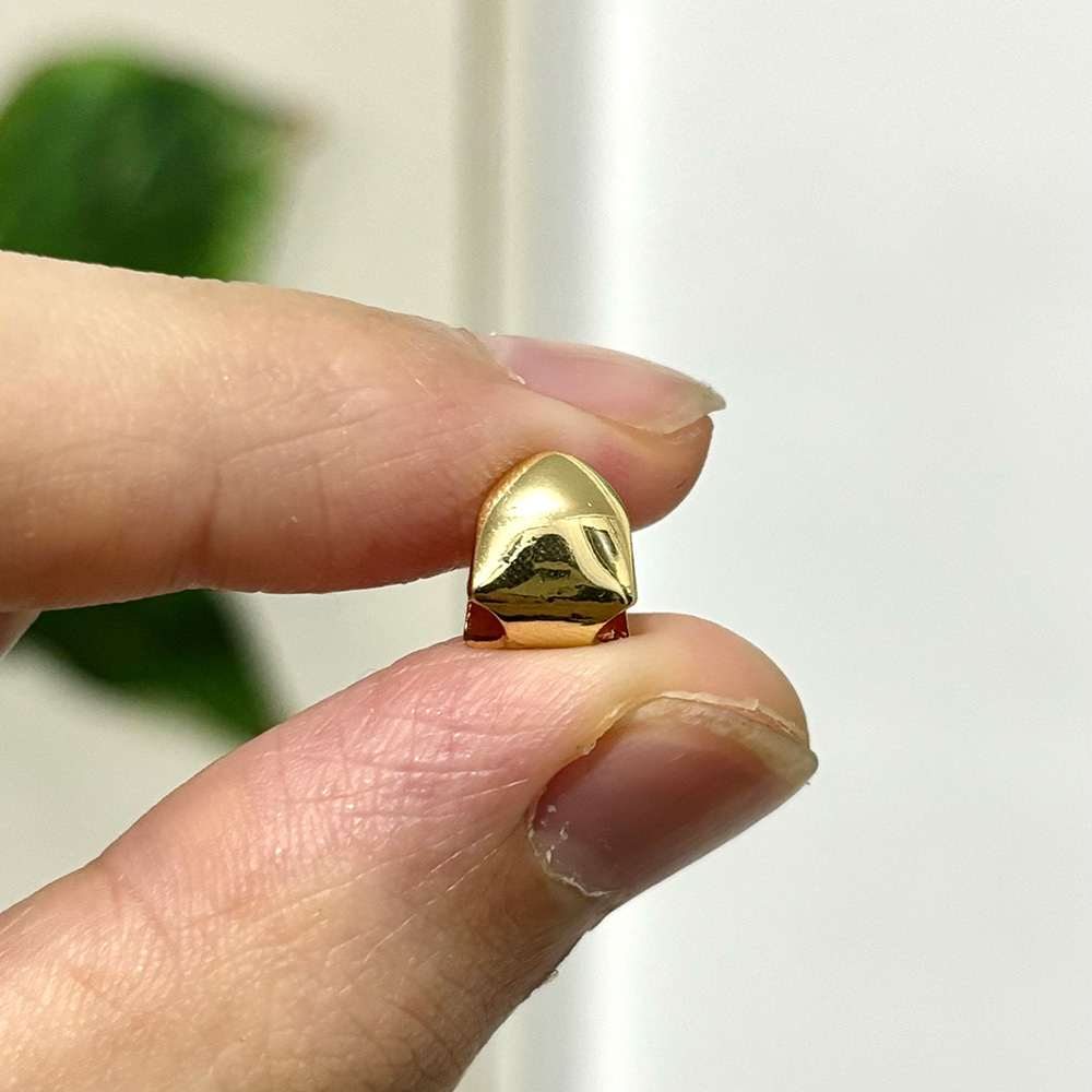 RACHELZ HipHop Classic Single  - Body Jewelry Gold Plated 评论和价格