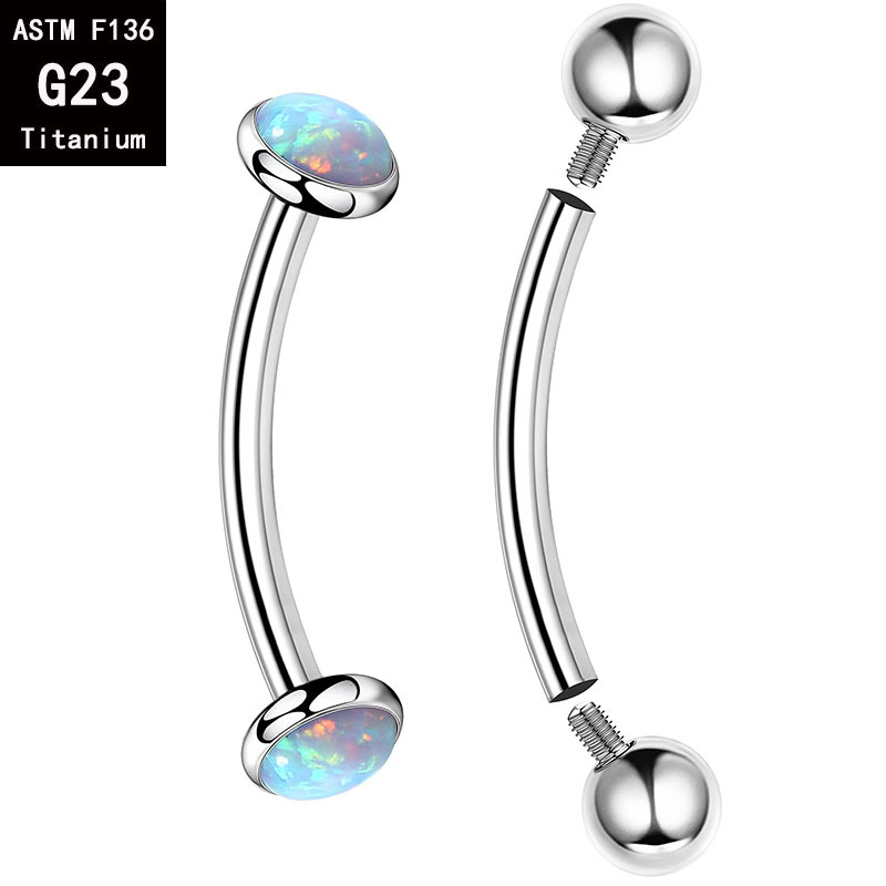 5 Pcs/Lot ASTM F136 Titanium I - Zoor Body Jewelry 评论和价格