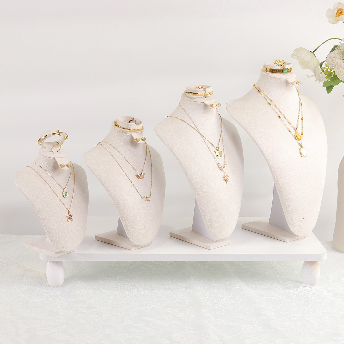 Body Velvet Jewelry Display Bu - Body Jewelry Display Ideas 评论和价格