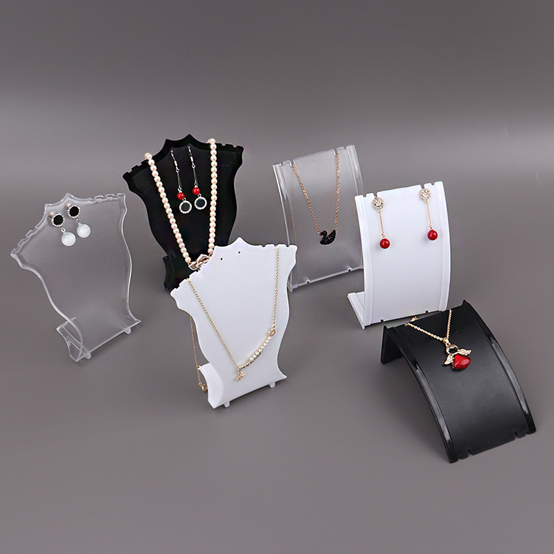 Acrylic Mini Necklace Display  - Body Jewelry Display Ideas 评论和价格