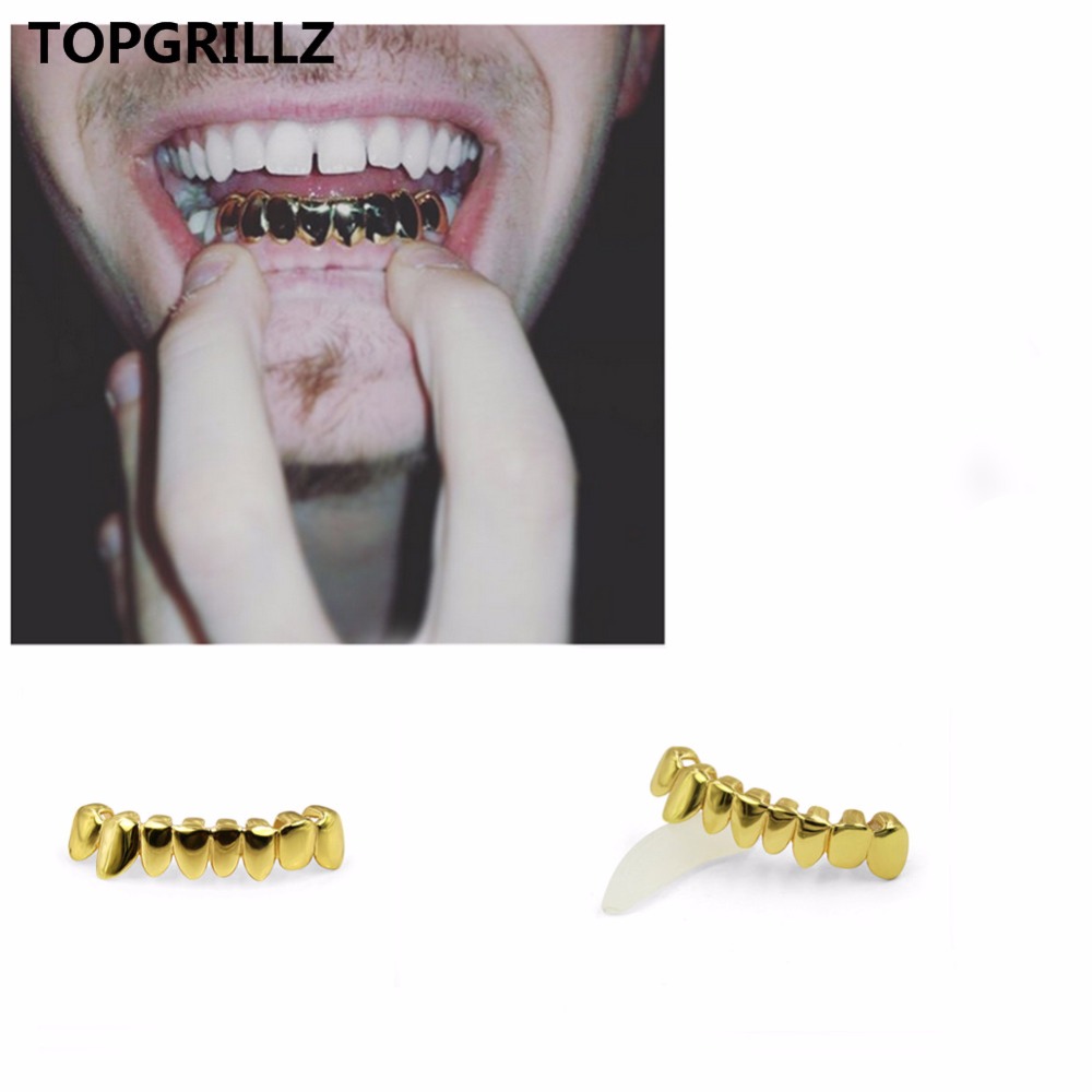 TOPGRILLZ Yellow GOLD Color PL - Body Jewelry Gold Plated 评论和价格