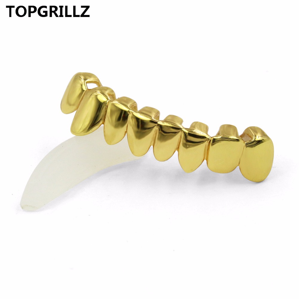 TOPGRILLZ Yellow GOLD Color PL - Body Jewelry Gold Plated 评论和价格