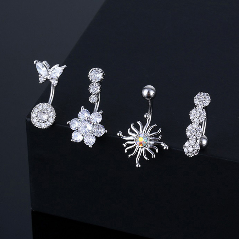 Personalized Perforated Navel  - Body Jewelry Universe 评论和价格