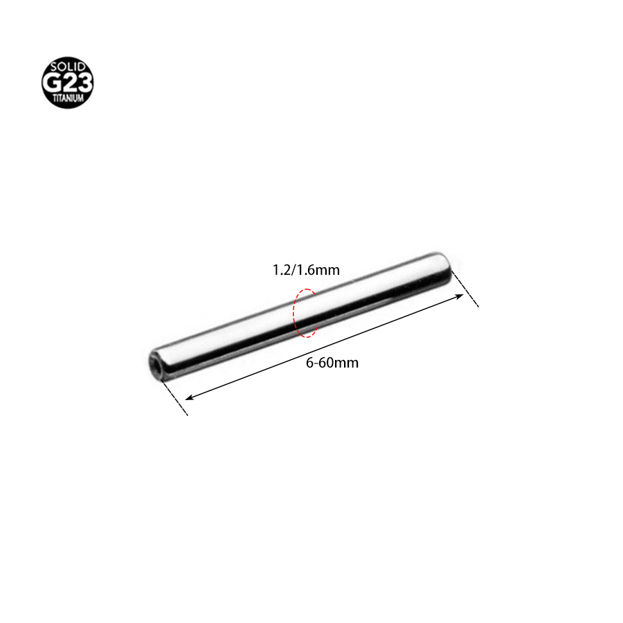6-60mm Inner Teeth Straight Ro - Body Jewelry Universe 评论和价格