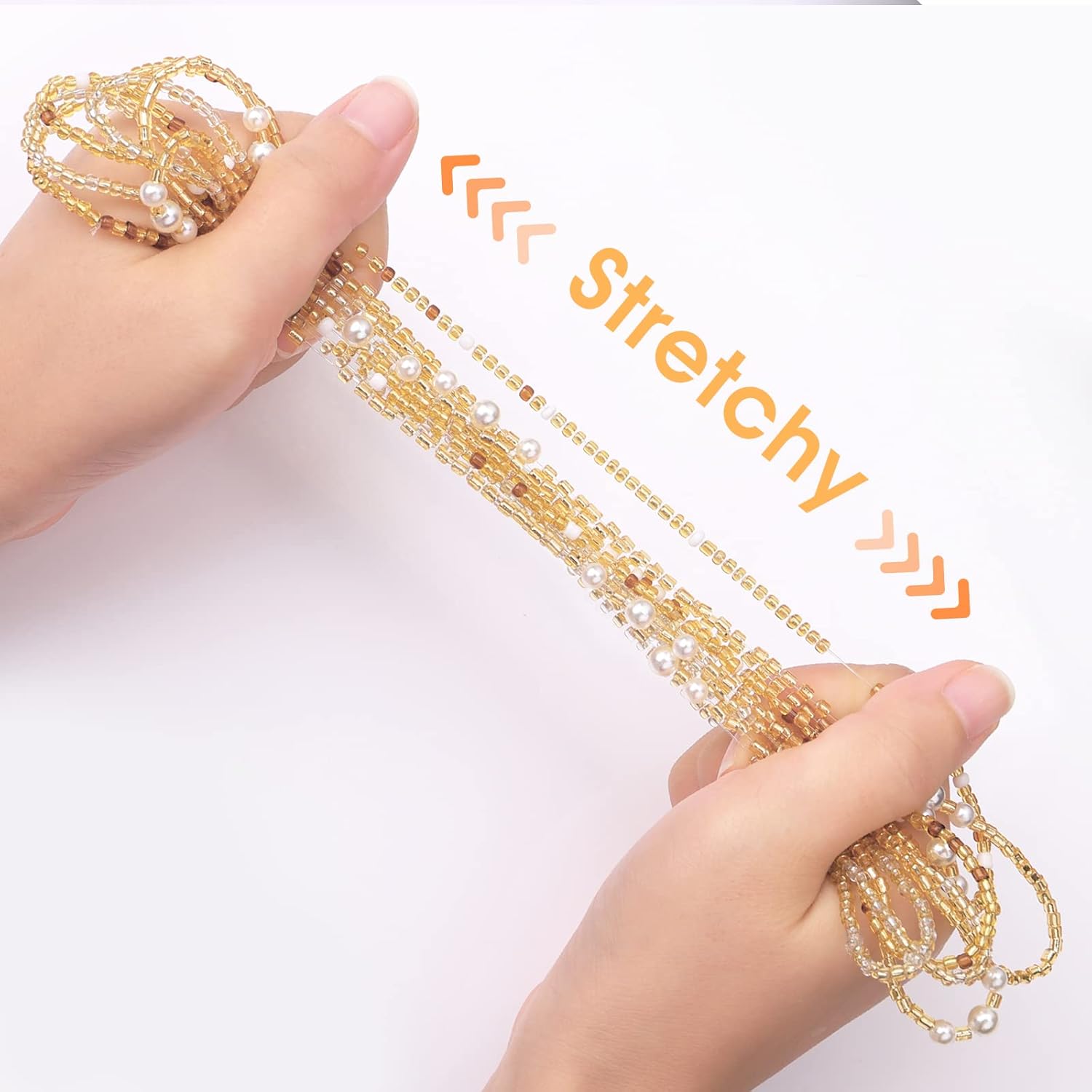 Waist Beads for Women Belly Be - Body Jewelry Types 评论和价格