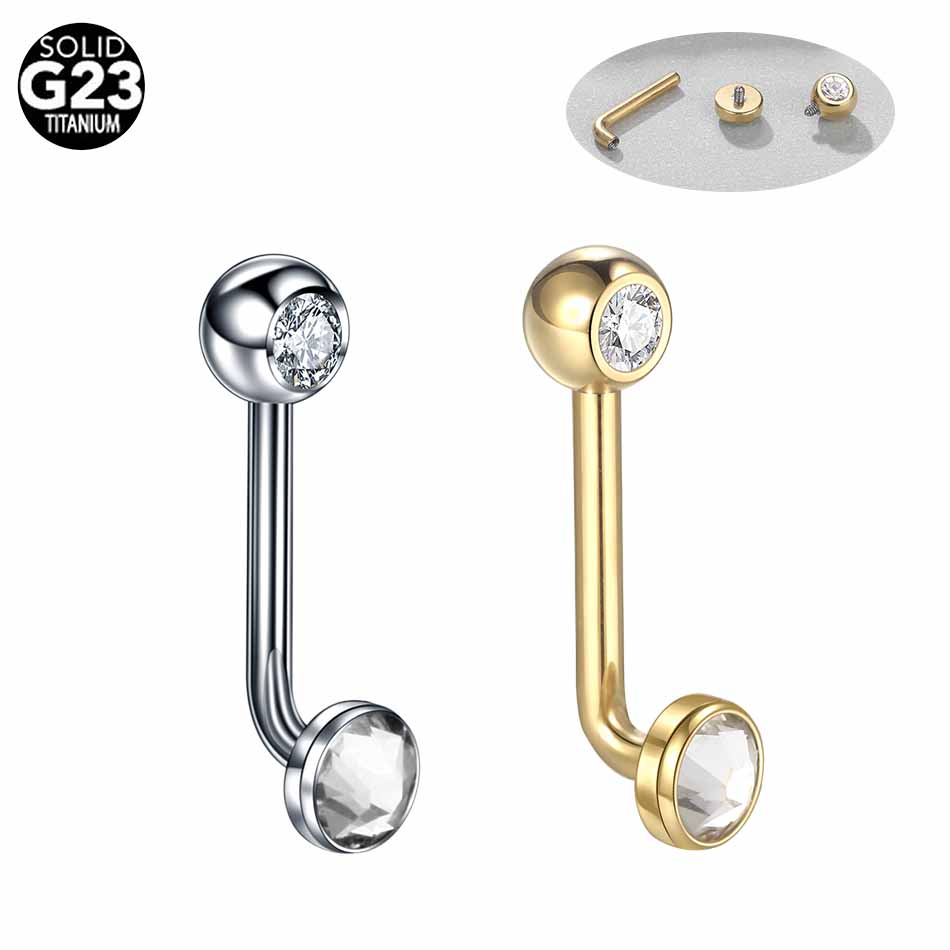 1PC G23 Titanium Christina Ver - Body Jewelry Vch 评论和价格