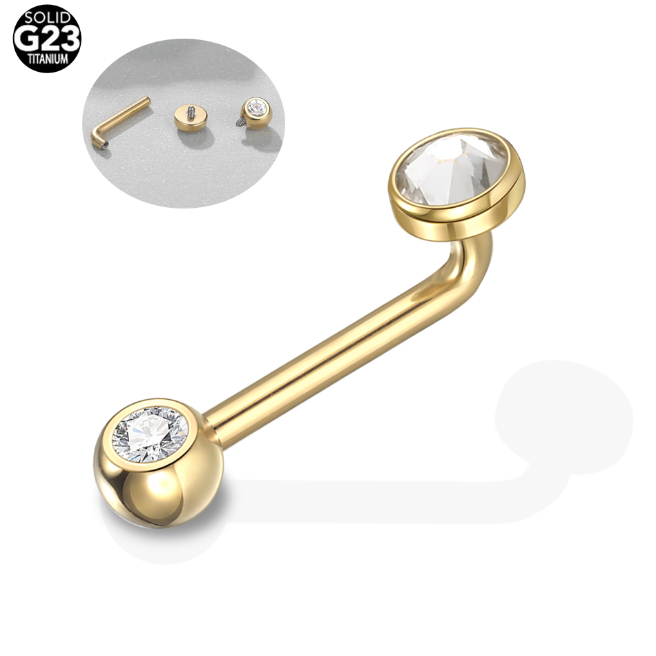 1PC G23 Titanium Christina Ver - Body Jewelry Vch 评论和价格