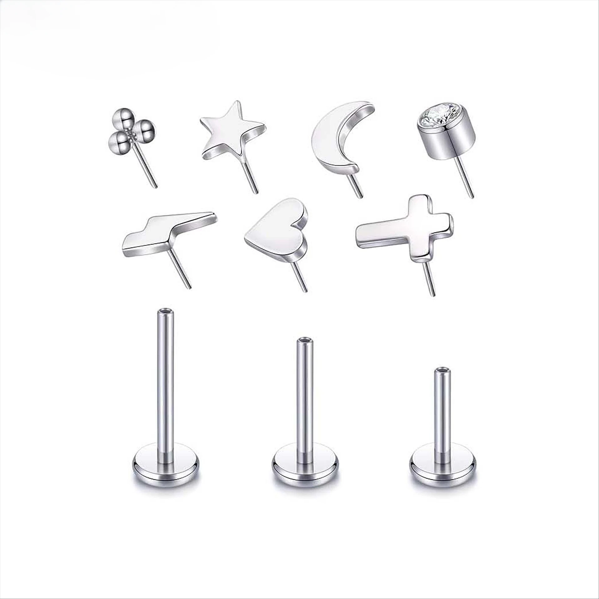 Wholesale Threadless Base ASTM - Body Jewelry Threadless 评论和价格