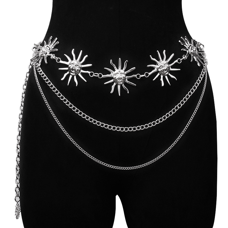 Chunky Multilayer Punk Gothic  - Body Jewelry Usa 评论和价格