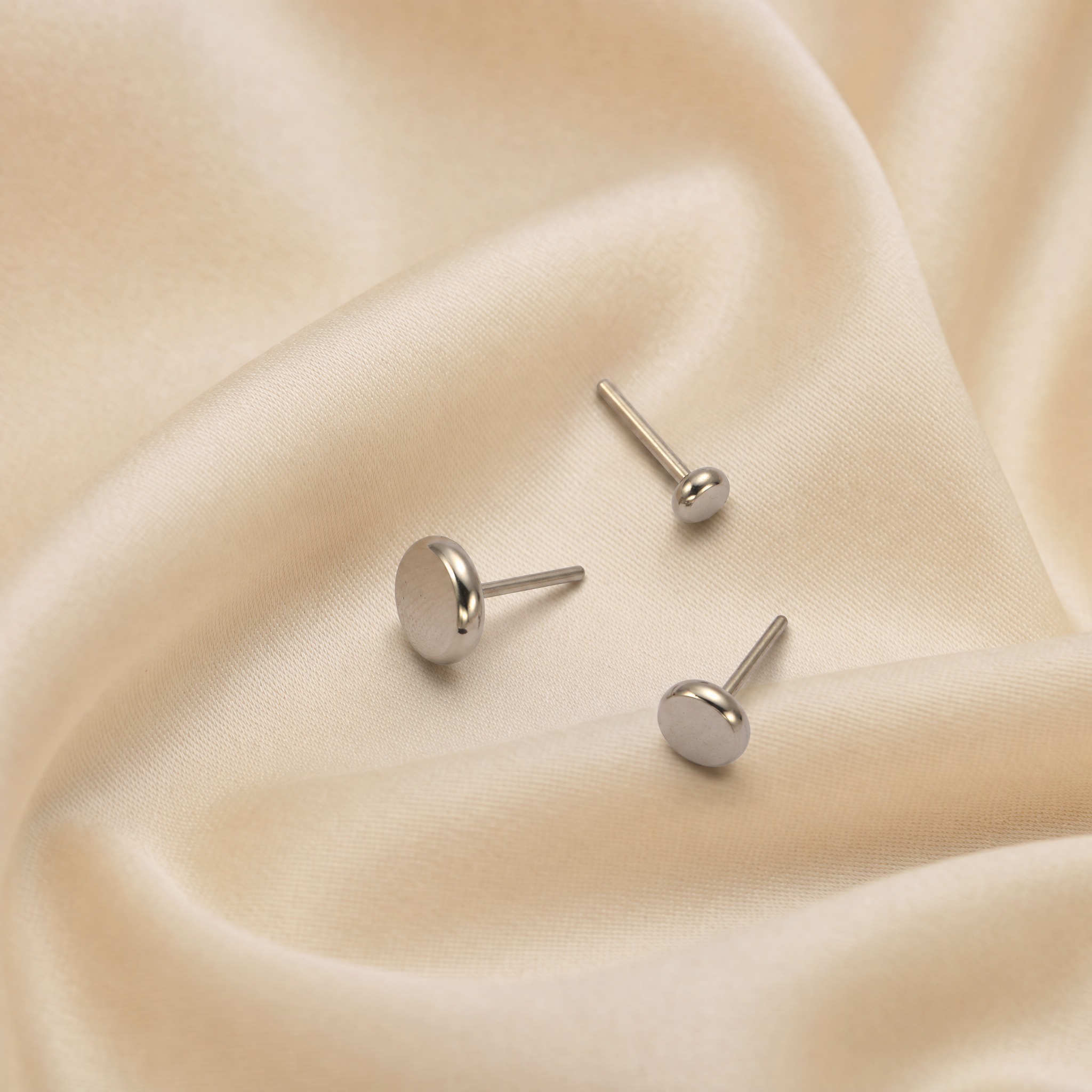 10pcs ASTM F136 Titanium Push  - Body Jewelry Threadless 评论和价格