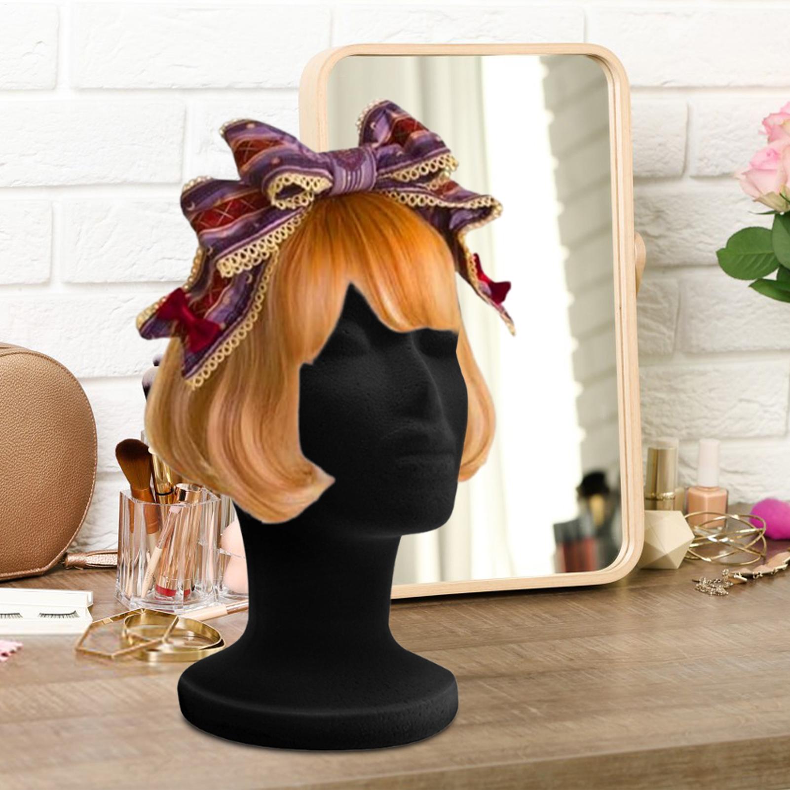 Mannequin Head Foam Black Velv - Body Jewelry Display Ideas 评论和价格