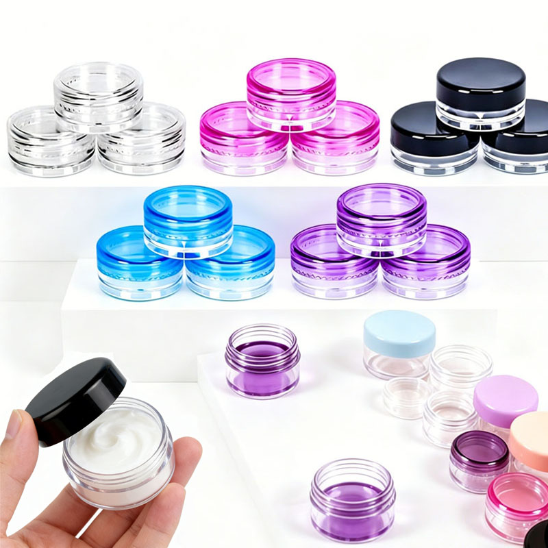 100Pcs 2g-20g Empty Small Cosm - Body Jewelry Storage 评论和价格