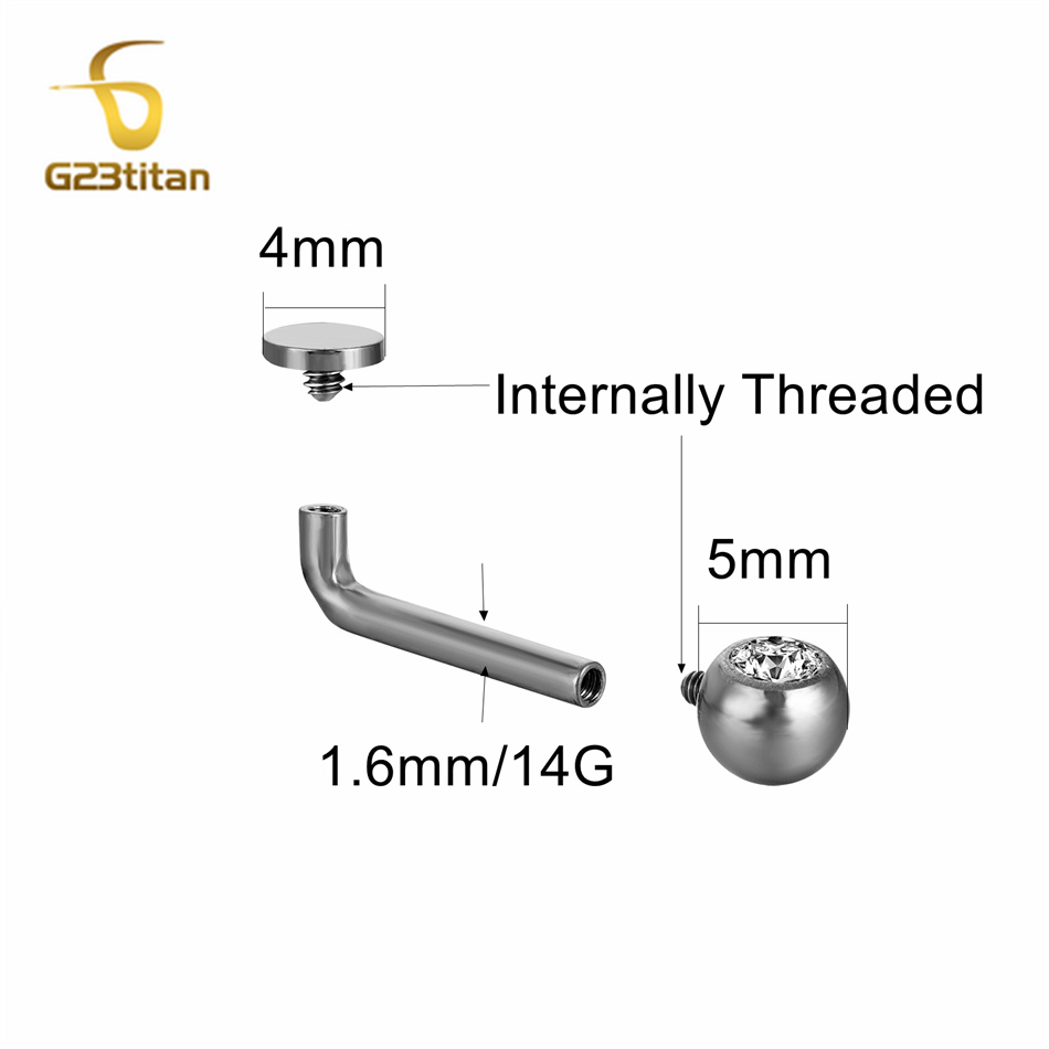 1PC Titanium Pussy Piercing Ch - Body Jewelry Vch 评论和价格