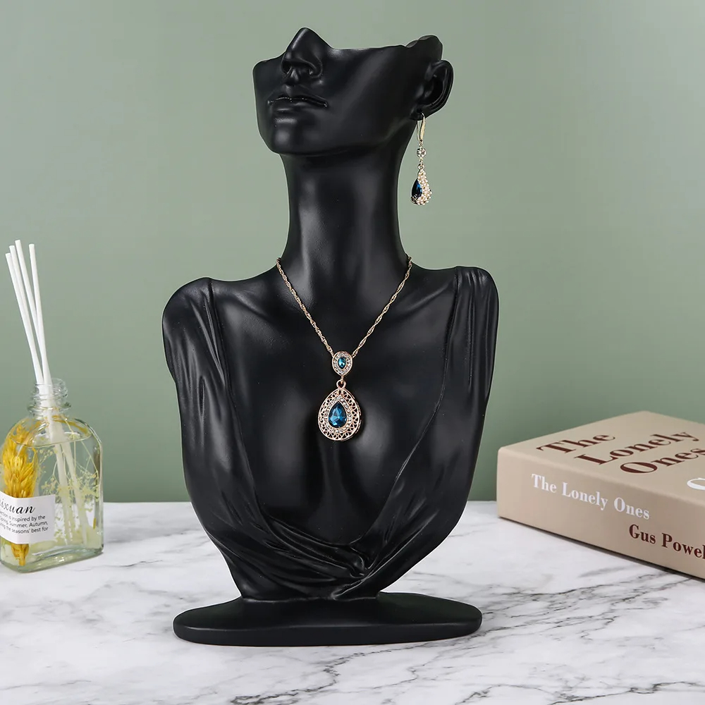Mannequin Necklace Jewelry Dis - Body Jewelry Display Ideas 评论和价格